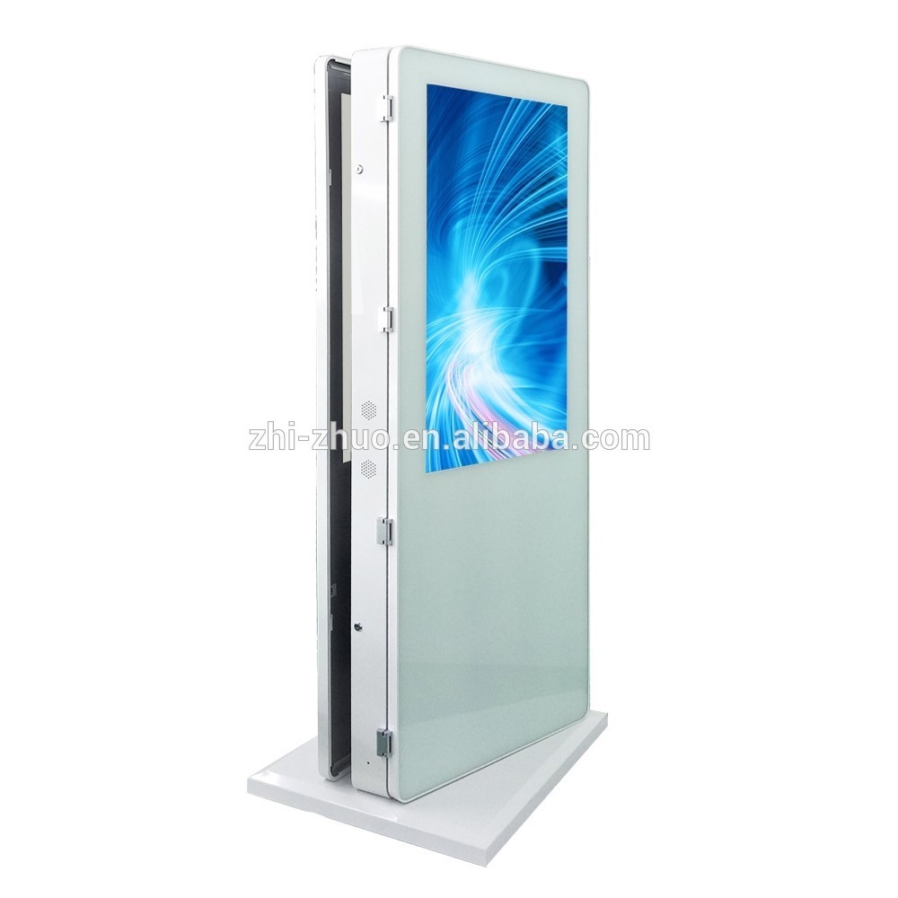 Kiosk màn hình đôi cảm ứng digital signage 55 Inch